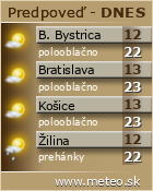 Predpoved pocasia :: www.meteo.sk