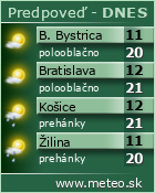 Predpoved pocasia :: www.meteo.sk
