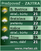 Predpoved pocasia :: www.meteo.sk