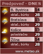 Predpoved pocasia :: www.meteo.sk