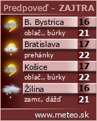 Predpoved pocasia :: www.meteo.sk