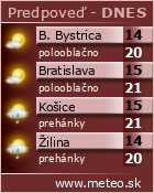 Predpoved pocasia :: www.meteo.sk