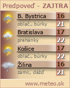 Predpoved pocasia :: www.meteo.sk