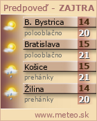 Predpoved pocasia :: www.meteo.sk