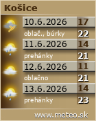 Predpoved pocasia :: www.meteo.sk
