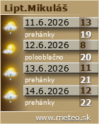 Predpoved pocasia :: www.meteo.sk