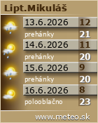 Predpoved pocasia :: www.meteo.sk