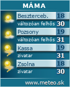 Predpoved pocasia :: www.meteo.sk